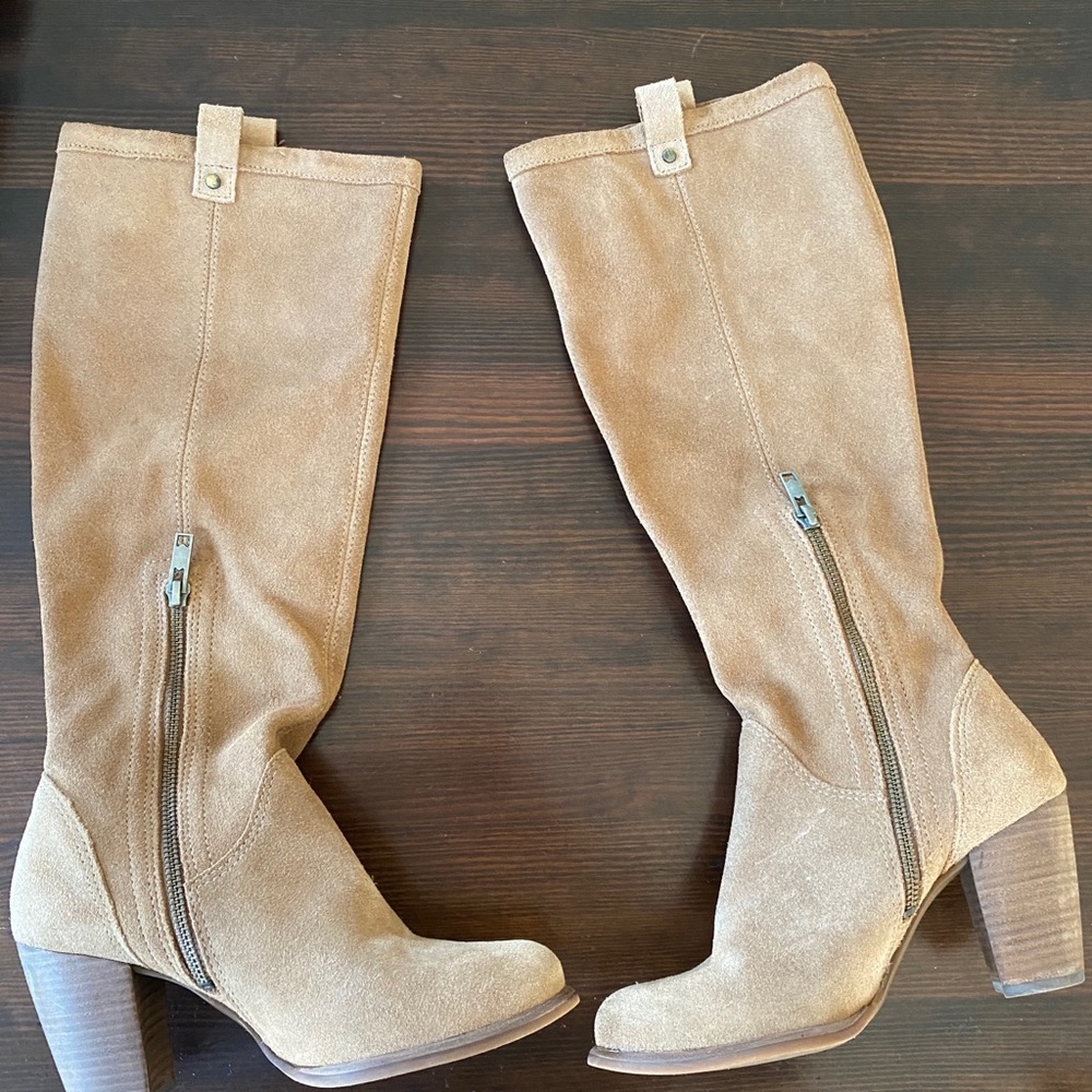 Ugg Ava tall water resistant boots in chestnut